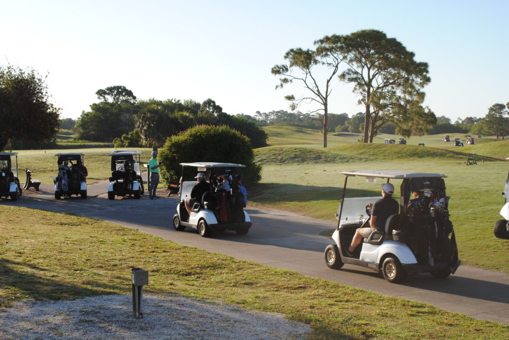 Golf Scramble Begins